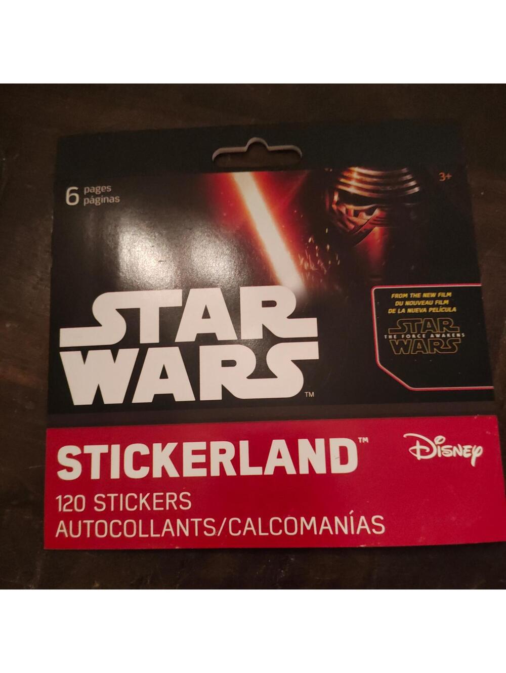NEW Star wars force awakens 120 stickerland stickers